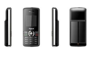 Solar-powered mobile phone from Digicel